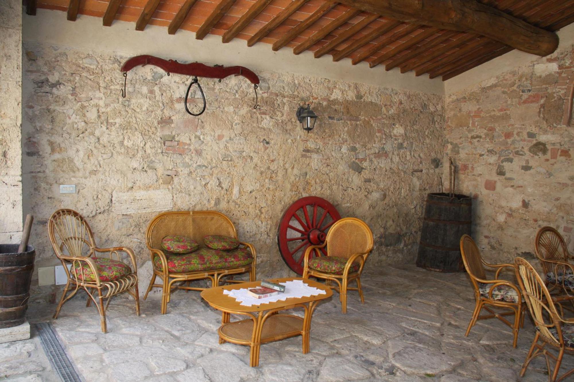 Podere La Chiusella B&B Rapolano Terme Eksteriør bilde
