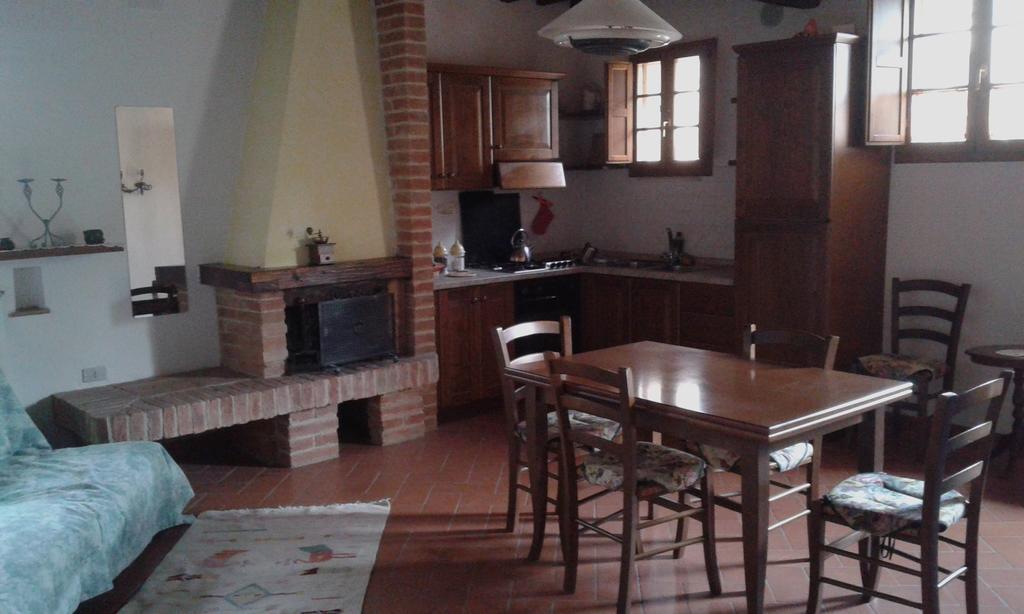 Podere La Chiusella B&B Rapolano Terme Eksteriør bilde